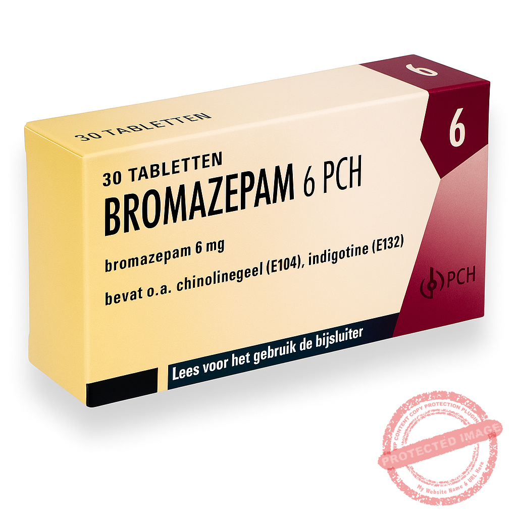 doosje Bromazepam 6MG PCH tabletten – online bestellen